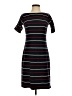 Talbots 100% Cotton Stripes Black Casual Dress Size XS - photo 1