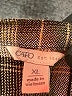 Cato 100% Rayon Plaid Brown Long Sleeve Blouse Size XL - photo 7