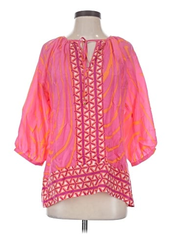 Britt Ryan 3/4 Sleeve Blouse (view 1)