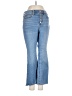 Lands' End Hearts Blue Jeans Size 2 - photo 1