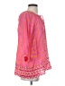 Britt Ryan Pink 3/4 Sleeve Blouse Size S - photo 4