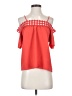 It Girl Red Short Sleeve Top Size S - photo 1