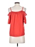 It Girl Red Short Sleeve Top Size S - photo 2