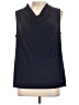 Jones New York Signature Blue Sleeveless Blouse Size L - photo 1
