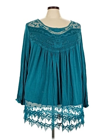 Roaman's 3/4 Sleeve Blouse (view 1)