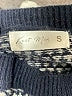 Knit Mix Houndstooth Blue Pullover Sweater Size S - photo 7