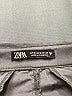 Zara Solid Gray Casual Pants Size S - photo 7