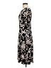 Talbots Print Black Casual Dress Size M - photo 5