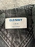 Old Navy 100% Cotton Black Overalls Size 10 - 12 - photo 3