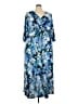 Catherines Tropical Blue Casual Dress Size 3X - photo 1