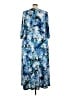 Catherines Tropical Blue Casual Dress Size 3X - photo 2