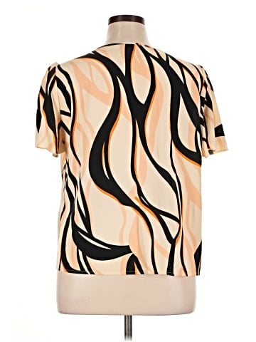 Shein Curve Short Sleeve Blouse (view 2)