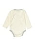 Le Top Ivory Long Sleeve Onesie Size 3-6 mo - photo 2