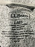 L.L.Bean 100% Polyester Gray Zip Up Hoodie Size L - photo 7