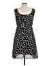 All That Jazz 100% Polyester Floral Black Casual Dress Size 11 - 12 - photo 2