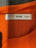 MNG Orange Cocktail Dress Size 2 - photo 7
