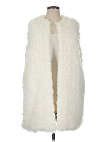 MICHAEL Michael Kors Faux Fur Vest (view 1)