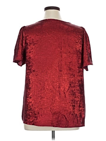 Shein Curve Short Sleeve Blouse (view 2)