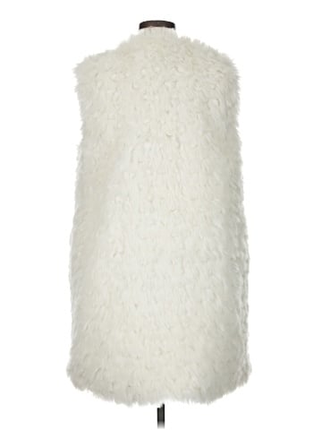 MICHAEL Michael Kors Faux Fur Vest (view 2)