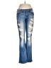 Flying Monkey Hearts Blue Jeans Size 29 waist (estimated) - photo 1
