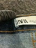 Zara Chevron-herringbone Blue Jeans Size 2 - photo 7