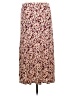 Market and Spruce Print Burgundy Casual Skirt Size M - photo 2