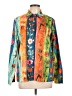 Unbranded Print Green Long Sleeve Blouse Size L - photo 1