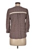 Pale Sky 100% Rayon Brown 3/4 Sleeve Blouse Size M - photo 2