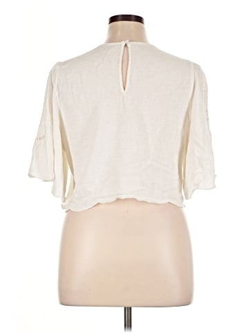Abercrombie & Fitch Short Sleeve Blouse (view 2)