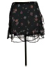 Vero Moda Floral Black Casual Skirt Size M - photo 2