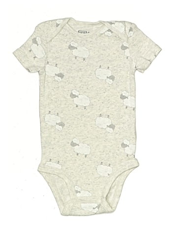 Precious Firsts Short Sleeve Onesie (view 1)