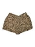 Apt. 9 100% Rayon Animal Print Gold Shorts Size S - photo 2