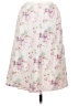 J.Jill 100% Polyester Floral Ivory Casual Skirt Size S - photo 2