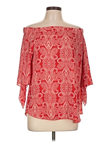 Renee C. 3/4 Sleeve Blouse (view 1)