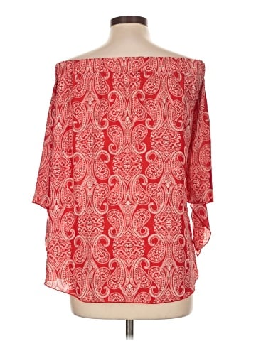 Renee C. 3/4 Sleeve Blouse (view 2)