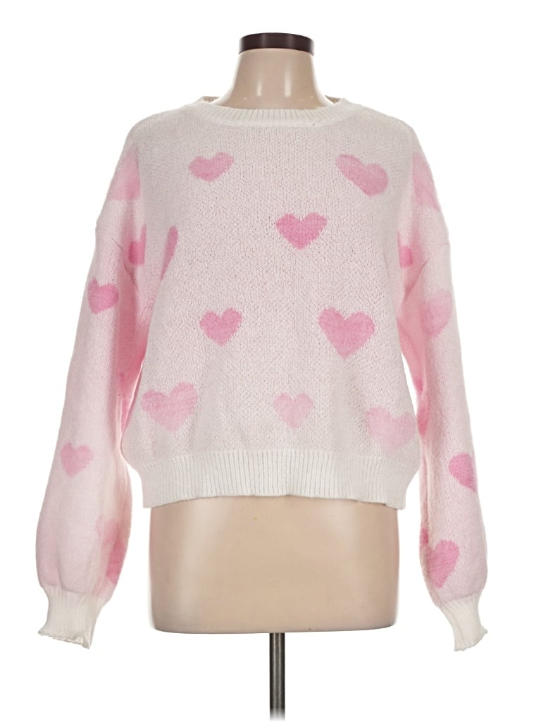 Pre-owned Assorted Brands Pullover Sweater In Pink