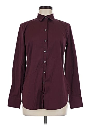 Ann Taylor Long Sleeve Button-Down Shirt (view 1)