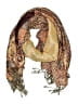 Assorted Brands Paisley Brown Scarf One size - photo 1