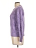Suncoo Chevron-herringbone Purple Pullover Sweater Size 12 - photo 5