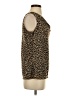 212 Collection Brown Sleeveless Blouse Size S - photo 4