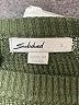 Subdued Solid Green Pullover Sweater Size S - photo 7