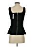 Bar III 100% Polyester Black Sleeveless Blouse Size S - photo 2