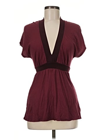James Perse Short Sleeve Blouse (view 1)