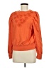 By Anthropologie 100% Cotton Orange Sweatshirt Size M - photo 1
