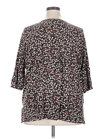 Woman Within 3/4 Sleeve T-Shirt (view 2)