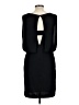 Valerie Bertinelli Solid Black Cocktail Dress Size 10 - photo 2