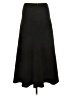 Focus 2000 Solid Black Formal Skirt Size 6 - photo 2