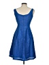 Nine West Solid Blue Cocktail Dress Size 8 - photo 2