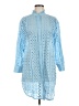 Adiva 100% Cotton Blue Kimono Size M - photo 1