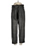 Topshop Plaid Gray Casual Pants Size 8 - photo 1
